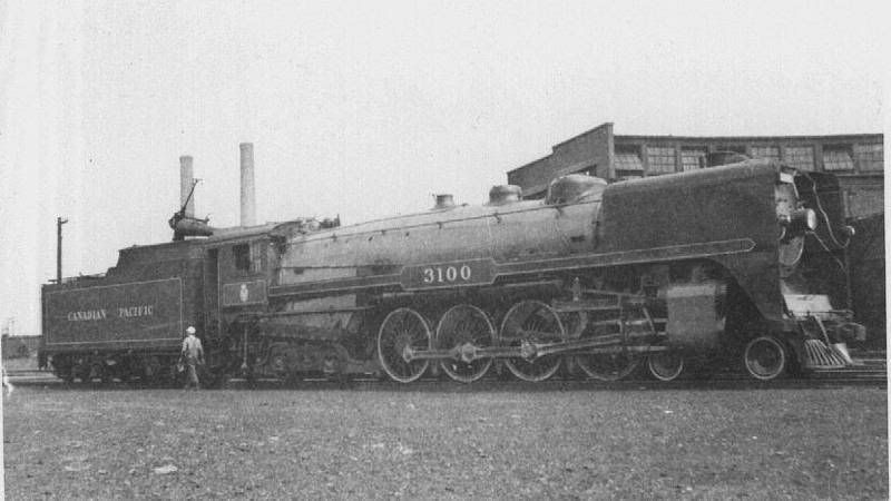 Image result for canadian pacific 4-8-2