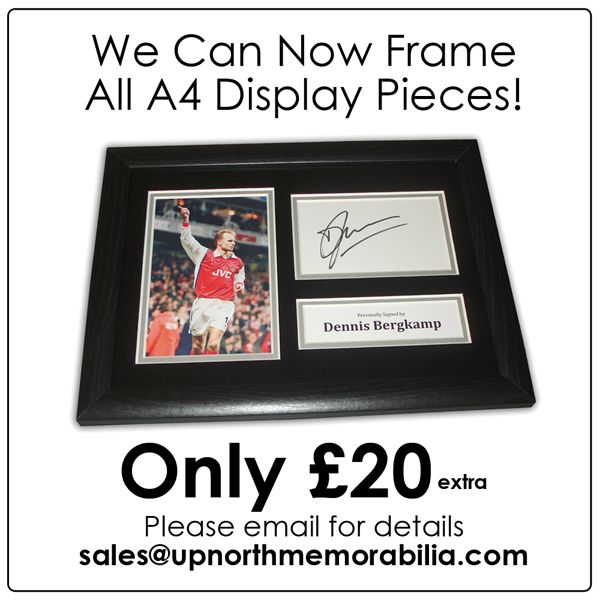 GENUINE HAND SIGNED AUTOGRAPH PHOTO FROM UP NORTH MEMORABILIA
