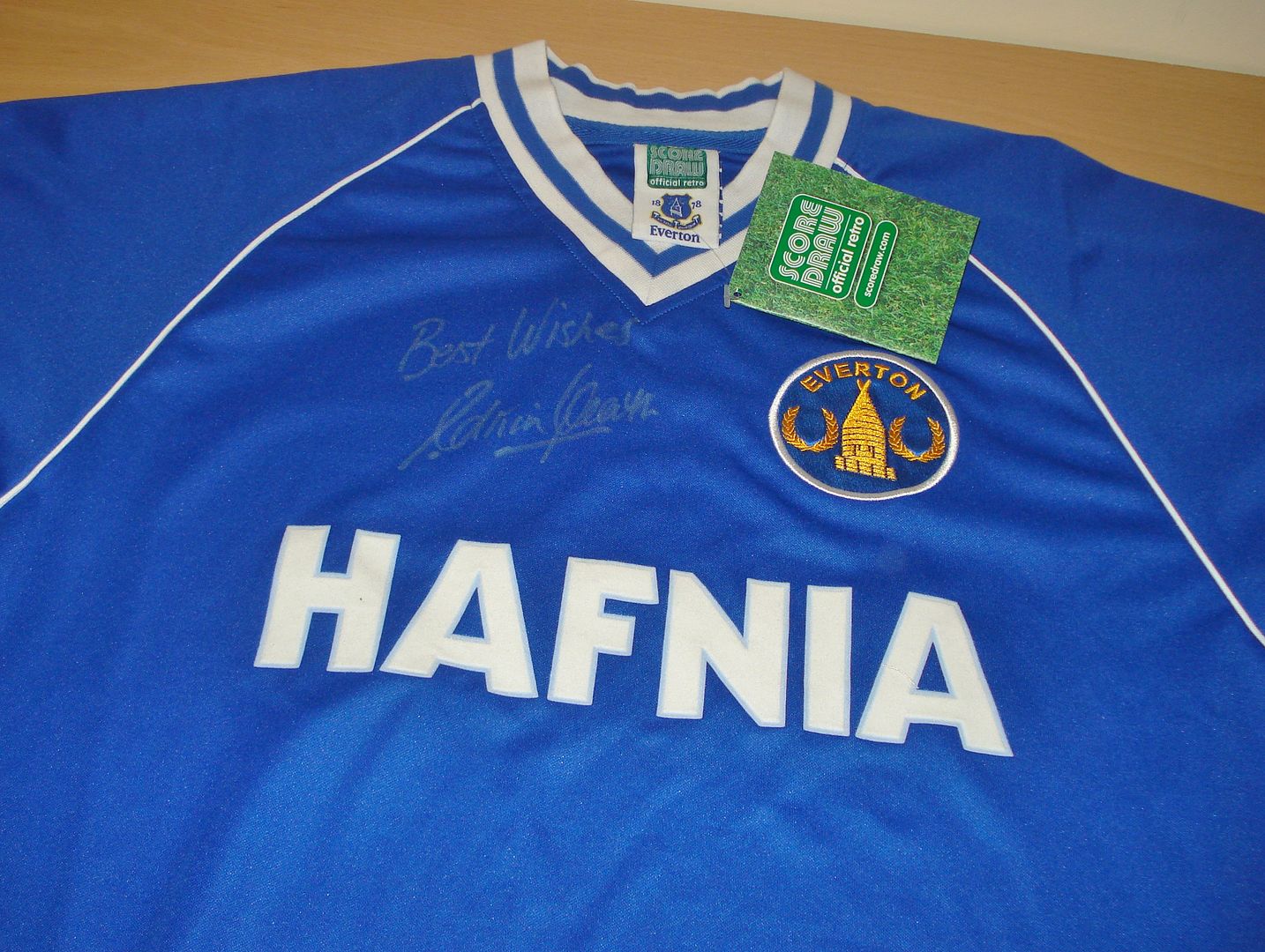 hafnia everton shirt