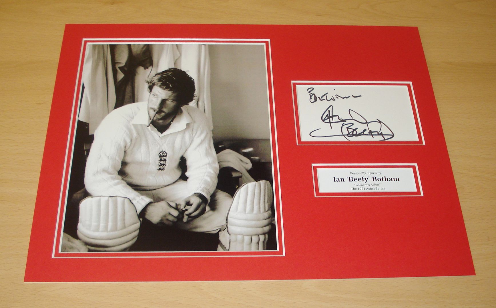 Ian Botham Autograph