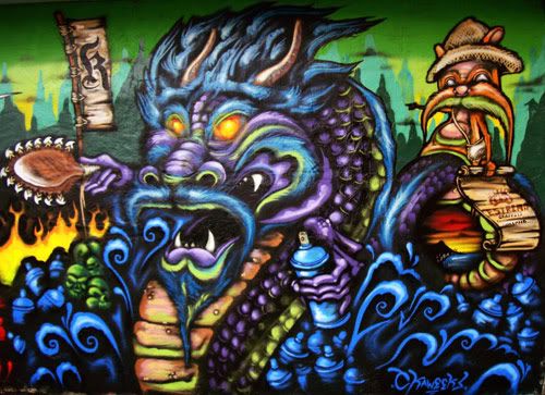 ckaweeks hawaii, graffiti, estria, battle