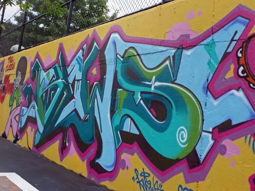 wane cod graffiti, new york, nyc, estria, battle