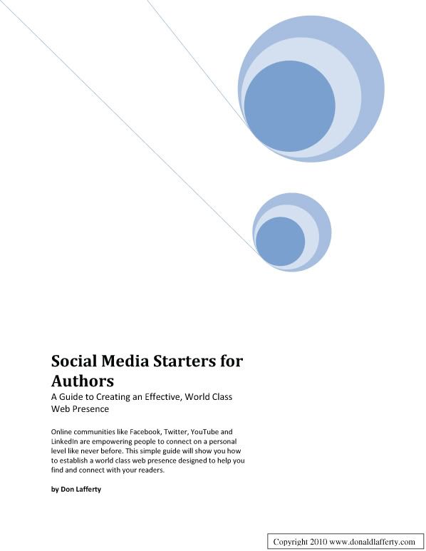 Social Media Starters for Authors