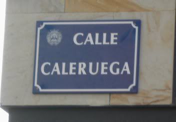 Calle Caleruega en Burgos
