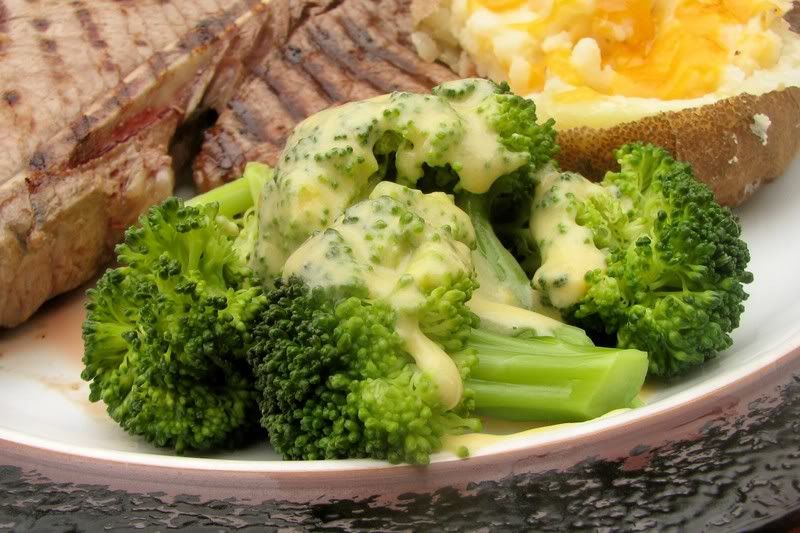Broccoli with Cheese Sauce #281270 Pictures, Images and Photos