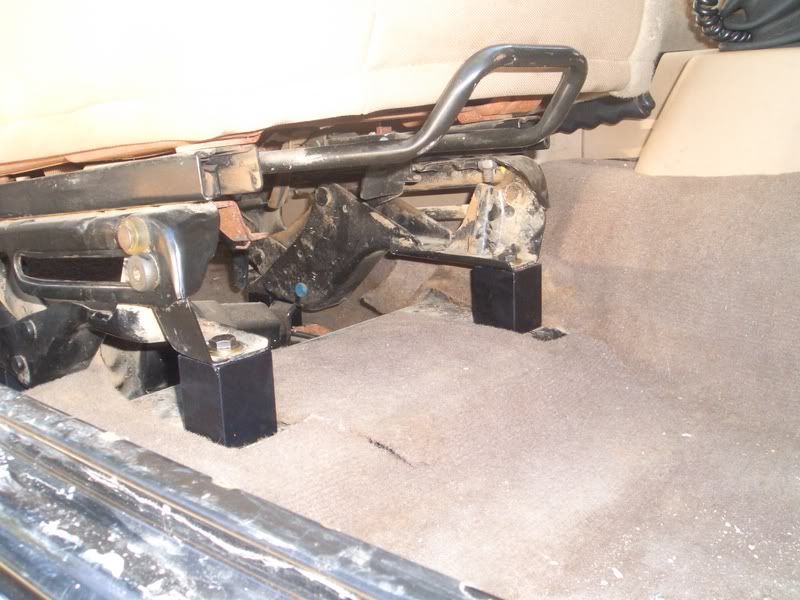 Buchanan jeep seat risers #4