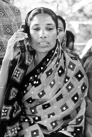a Grameen 'telephone lady'