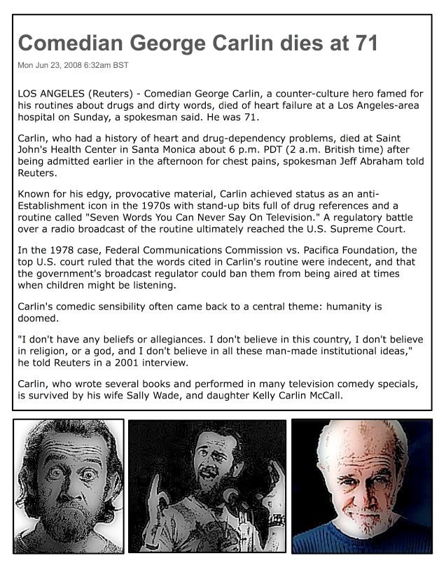 George Carlin - R.I.P.