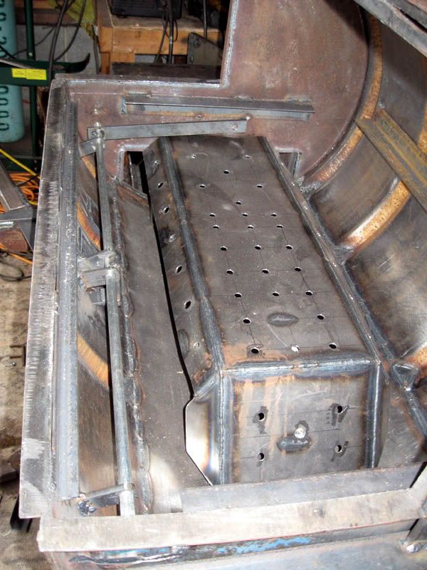 offset smoker baffle