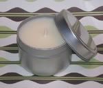 4 oz Tin candle - Soy Wax - Pick Your Favorite Holiday Scent