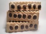 Coffee Chocolate Latte Cold Process soap - Vegan - Added shea and Cocoa Butters