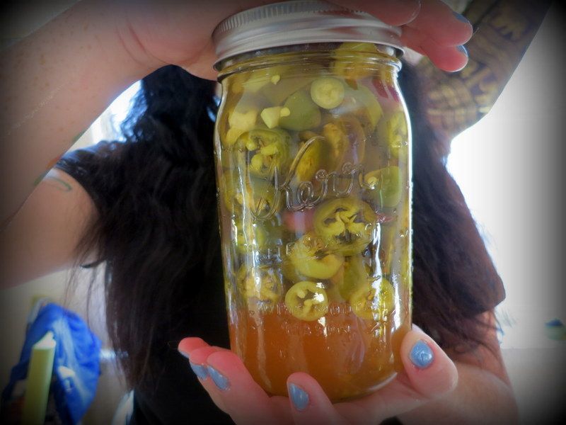 Pickled jalapenos