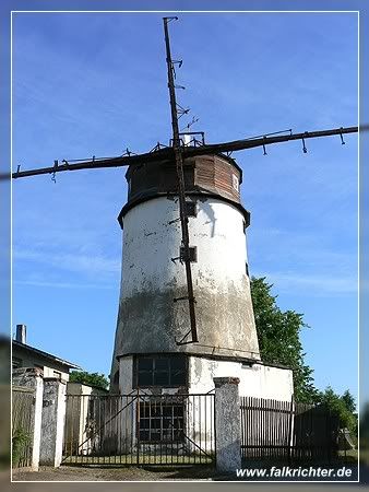 Marode Windmühle in Lettin