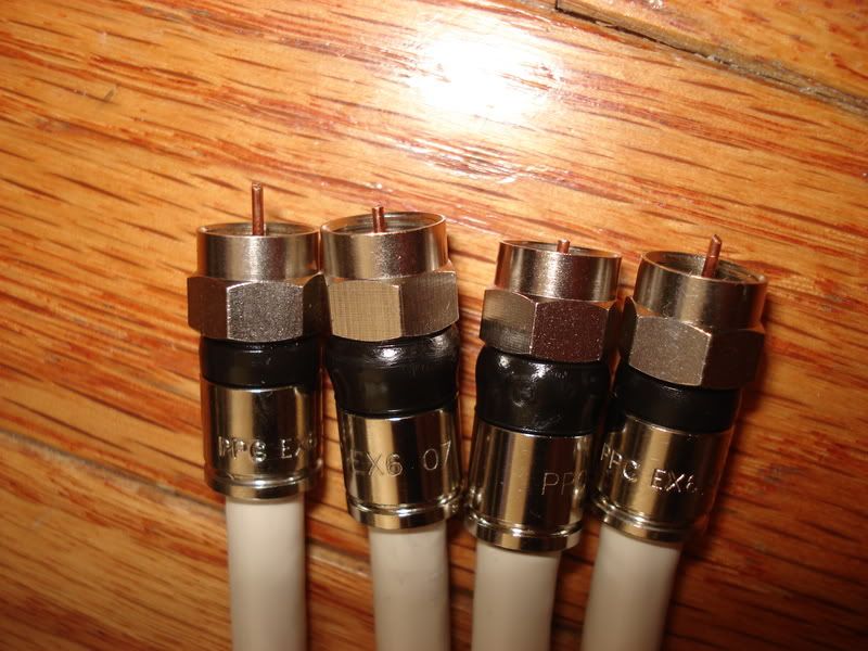 REQ Coax Compression Fittings HELP!!! AVS Forum