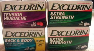 4 Excedrin