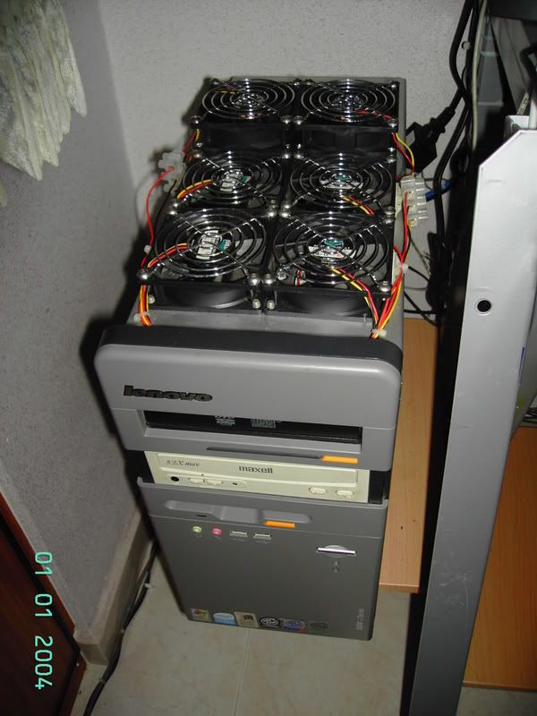 Image of Lenovo Desktop, modified