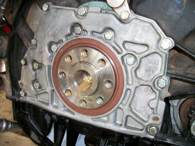 How to make sure rear main seal is installed right?