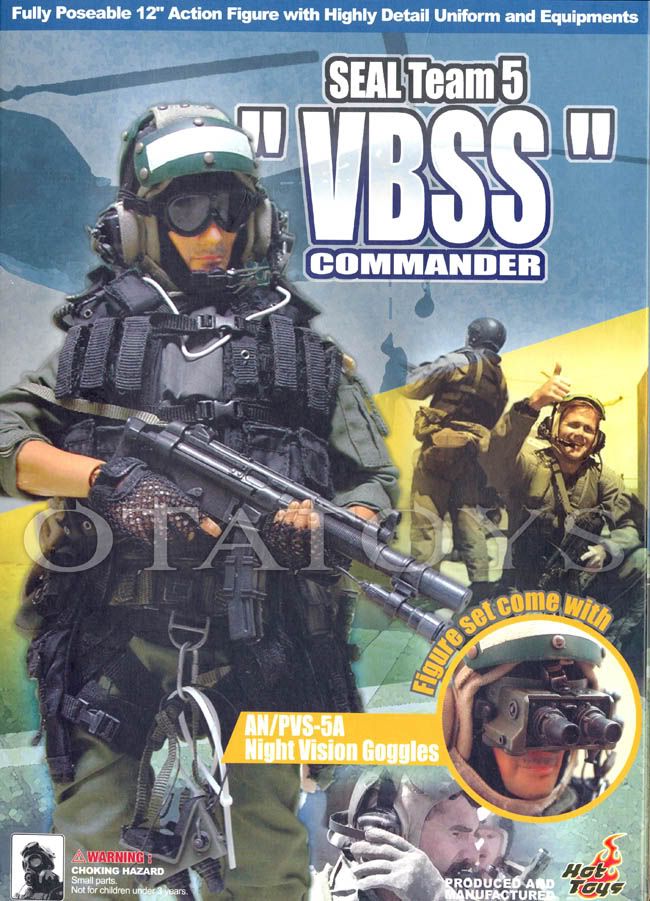 Hot Toys US NAVY SEAL TEAM 5 "VBSS" COMMANDER 1/6 RARE! eBay