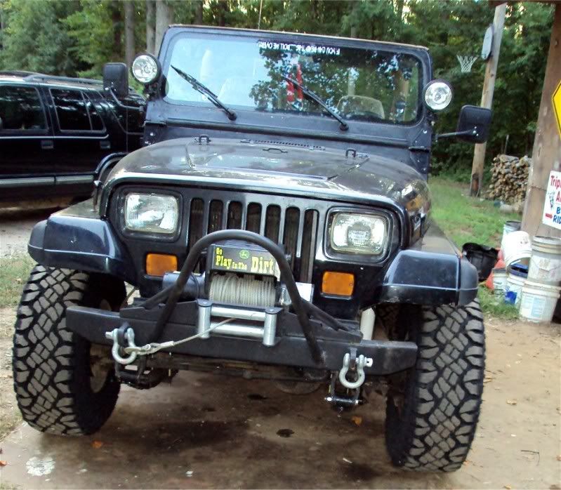 87 Yj Lift Installed 