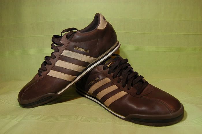 adidas samba 85 vintage brown