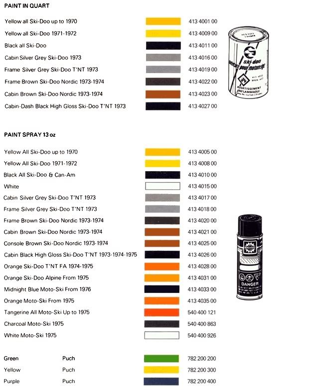 moto ski sonic color Vintage Ski Doo's DOOTalk Forums