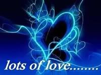 Blue Lighting Heart Pictures, Images and Photos