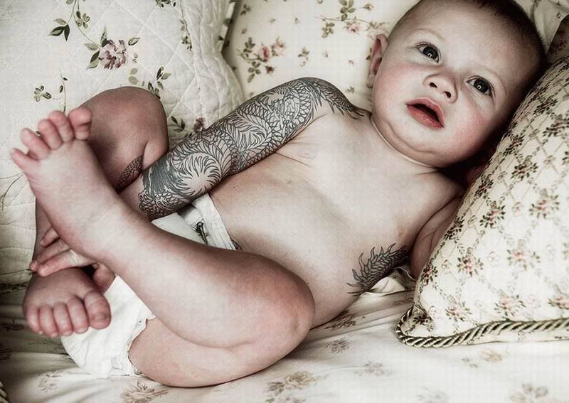Tattooed Baby