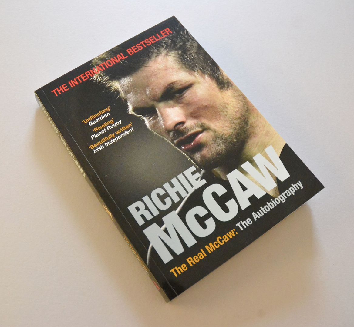 Richie McCaw Signed Book Autograph The Real McCaw Paperback Autobiography COA
