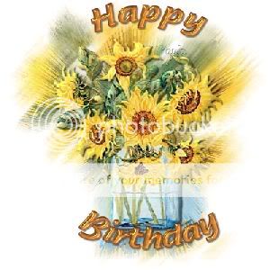 Happy Birthday Sunflower Bouquet.jpg Photo by Steppyville | Photobucket