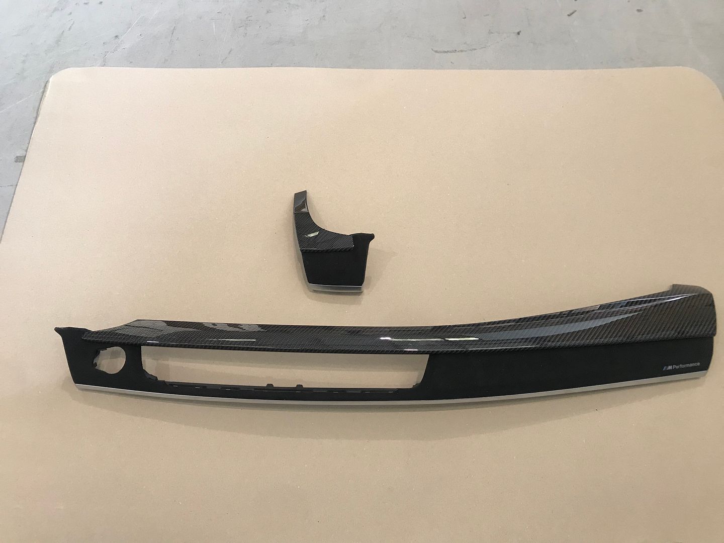 Genuine BMW F15 / F85 X5 M Performance Carbon Fiber Interior Front Trim